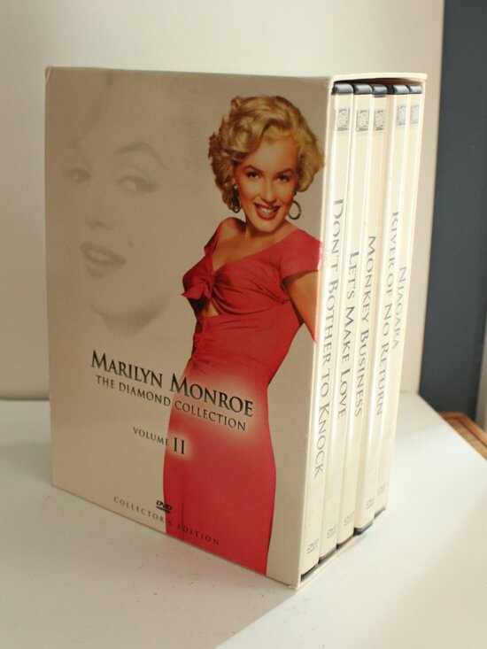 Marilyn Monroe Other - Marilyn Monroe Diamond Collection Volume II on DVD Set of 5 DVDs